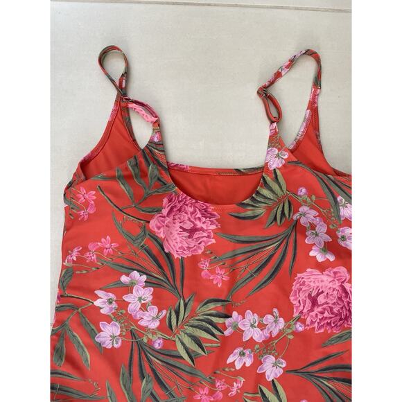 Old Navy Swim One Piece Swimsuit Multicolor Floral Swimwear - Picture 5 of 10